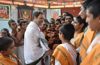 Rahul Gandhi visits Shringeri Sharadamba temple